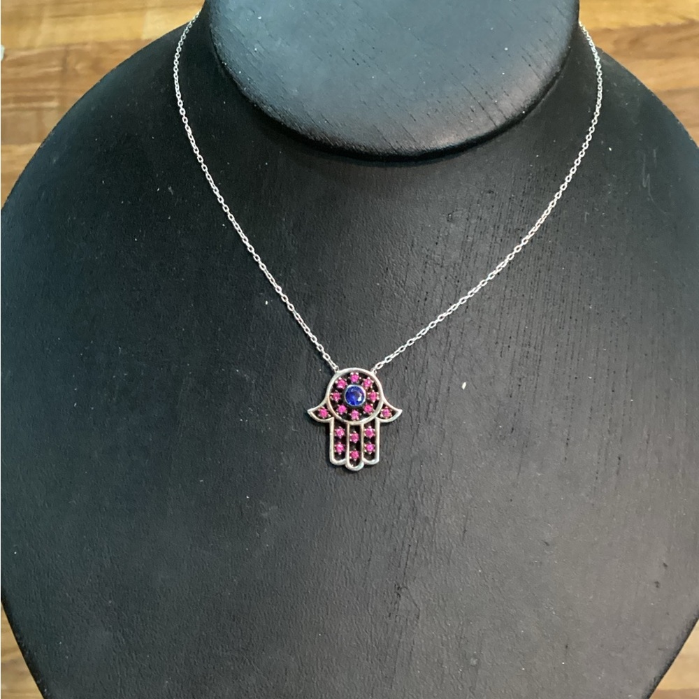 925 hand of Fatima necklace